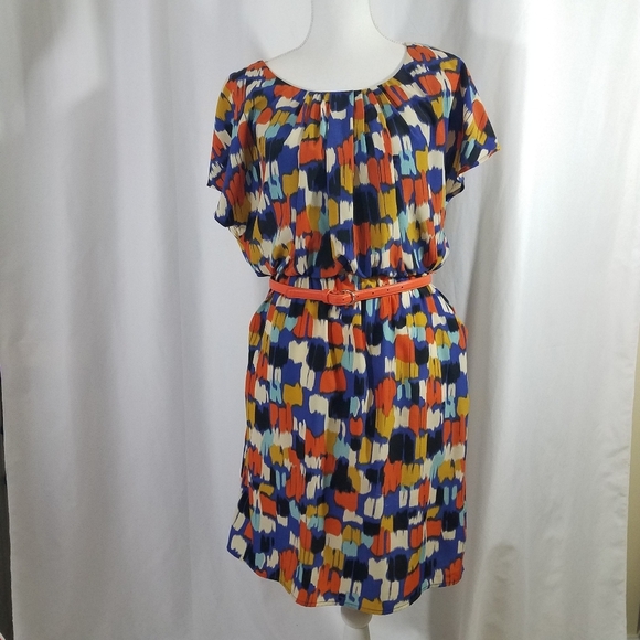 AB Studio Dresses & Skirts - AB Studio Geometric Flutter Dress with Pockets 6